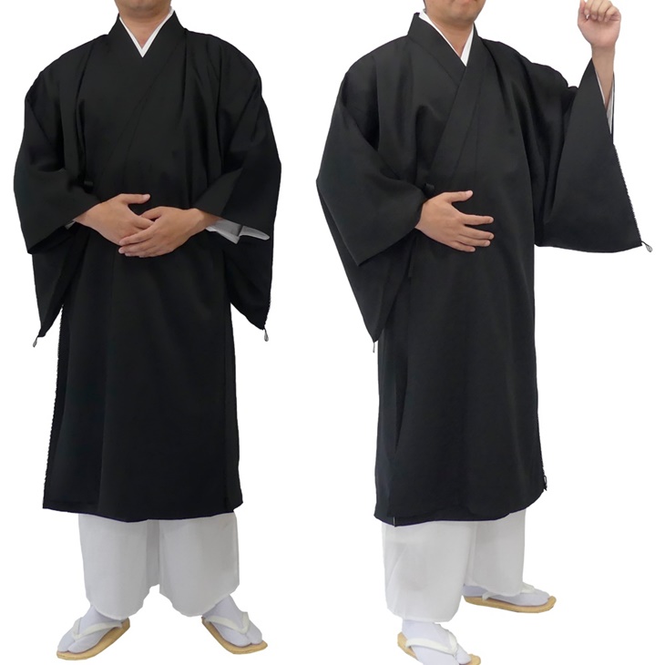 カシミヤ織 布袍（浄土真宗本願寺派）【男性用 冬用】商品写真