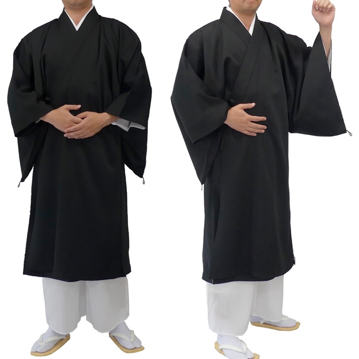 カシミヤ織 布袍(浄土真宗本願寺派)【男性用 冬用】商品写真
